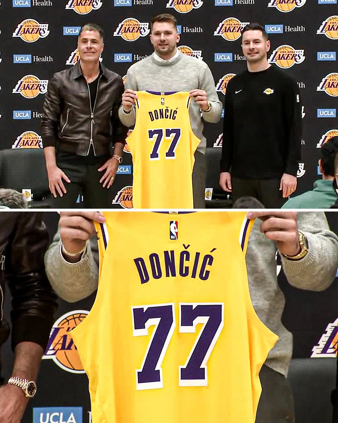 Luka Doncic Lakers Jersey (S,M,L,XL)