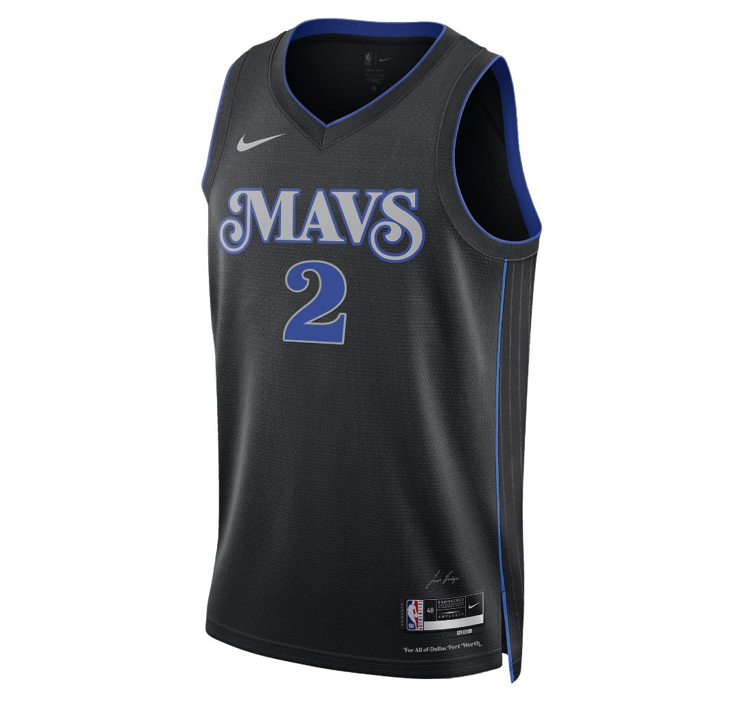 Kyrie Irving Jersey (M,XL) - Black City Edition (Free Shipping)
