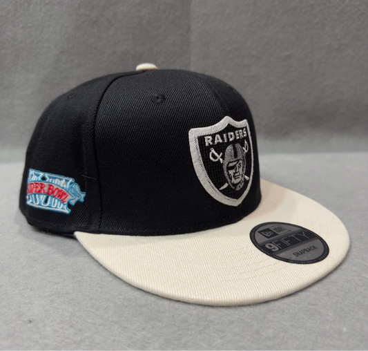 Las Vegas Raiders Super Bowl XVIII SnapBack Cap - Free Shipping!