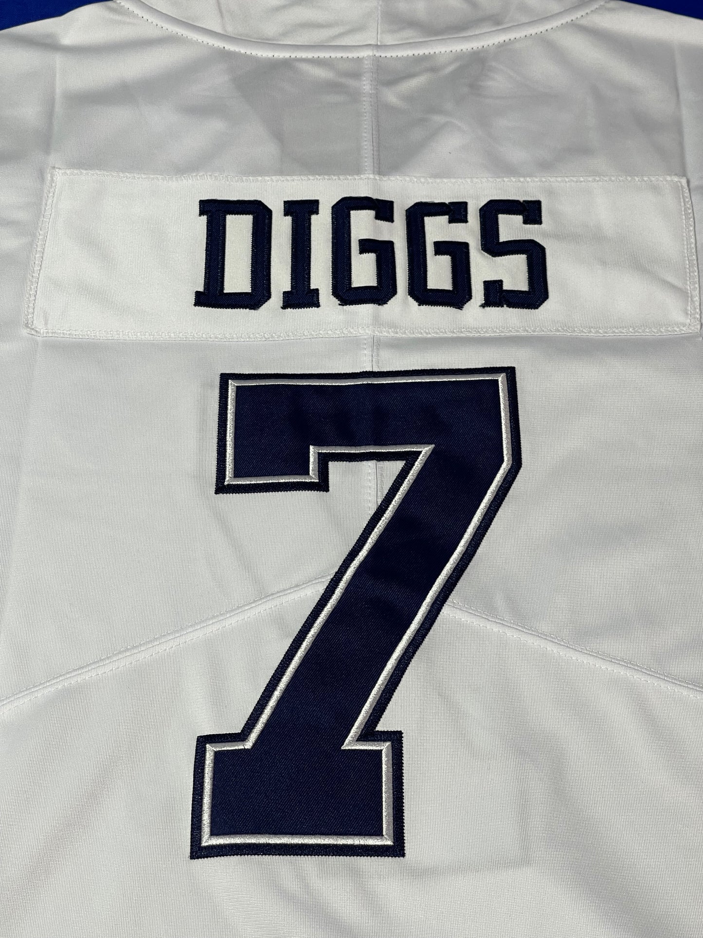 Dallas Cowboys Trevon Diggs Throwback Jersey (White/Blue) - XL