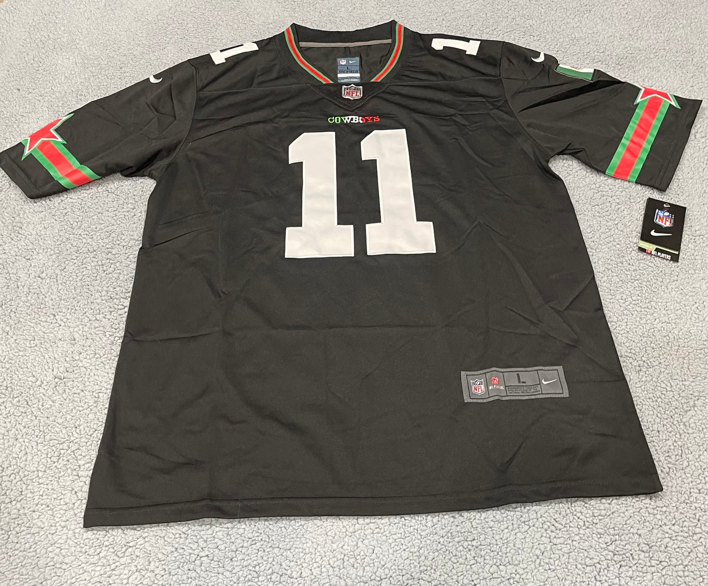 Micah Parsons Cowboys “Mexico” Black Jersey
