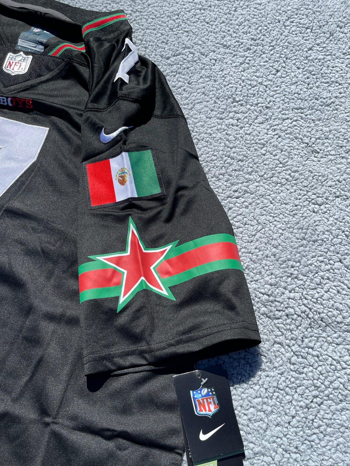 Trevon Diggs Cowboys "Mexico" Black Jersey - FREE Shipping!