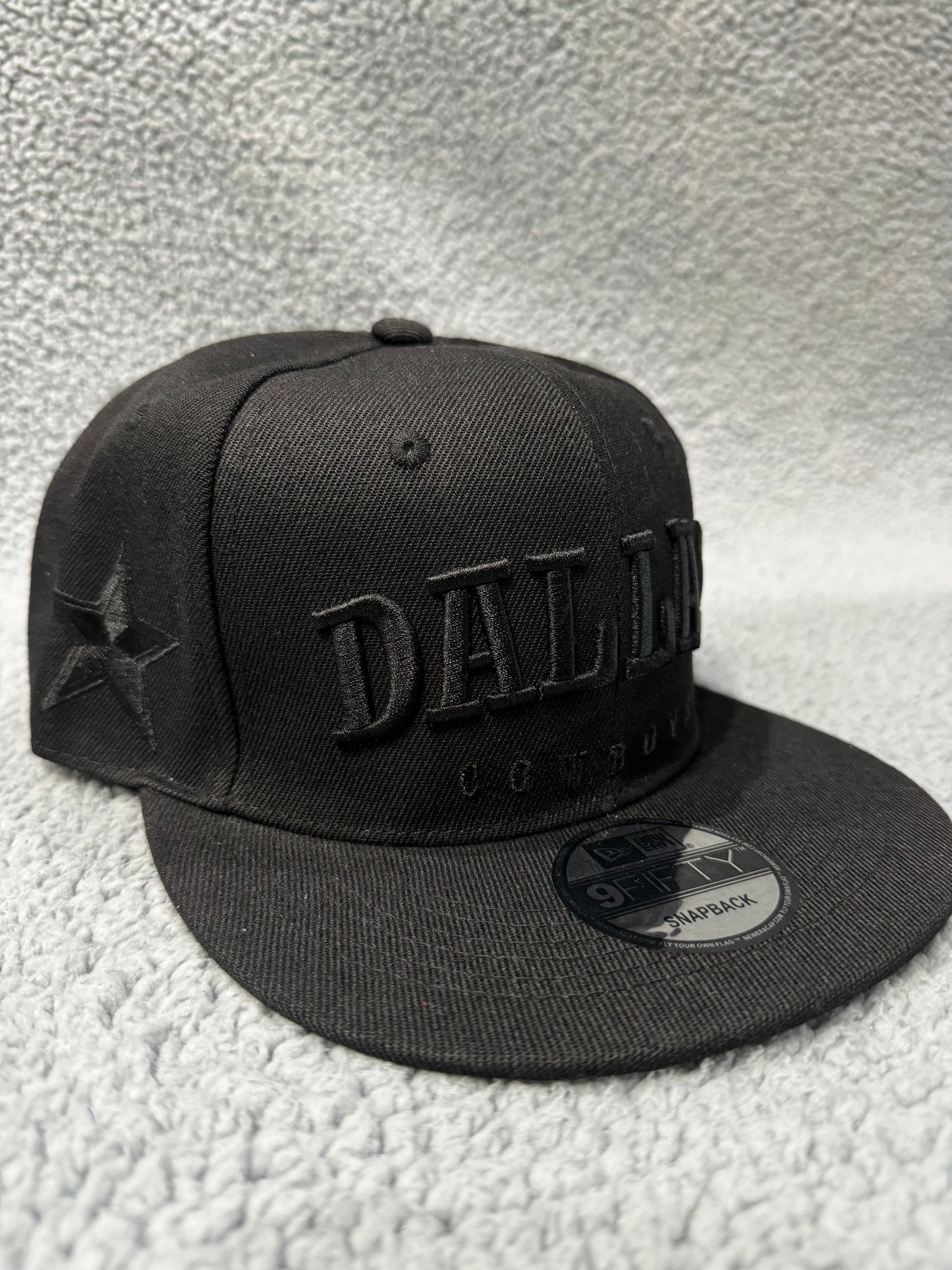 Dallas Cowboys “Black Out” SnapBack Cap - New Era