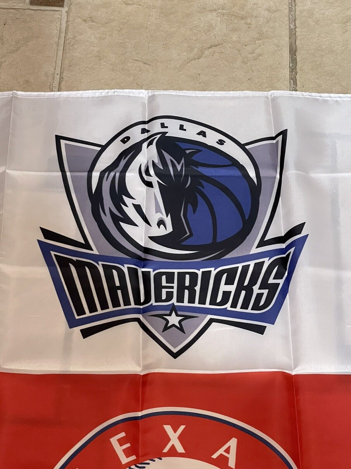 Dallas Mavericks Rangers Cowboys Flag 3x5 Texas Mavs Red White Blue Star Banner