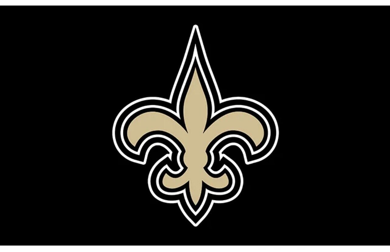 New Orleans Saints Flag 3X5 Banner NFL Black Gold NOLA Kamara Fast Free Shipping