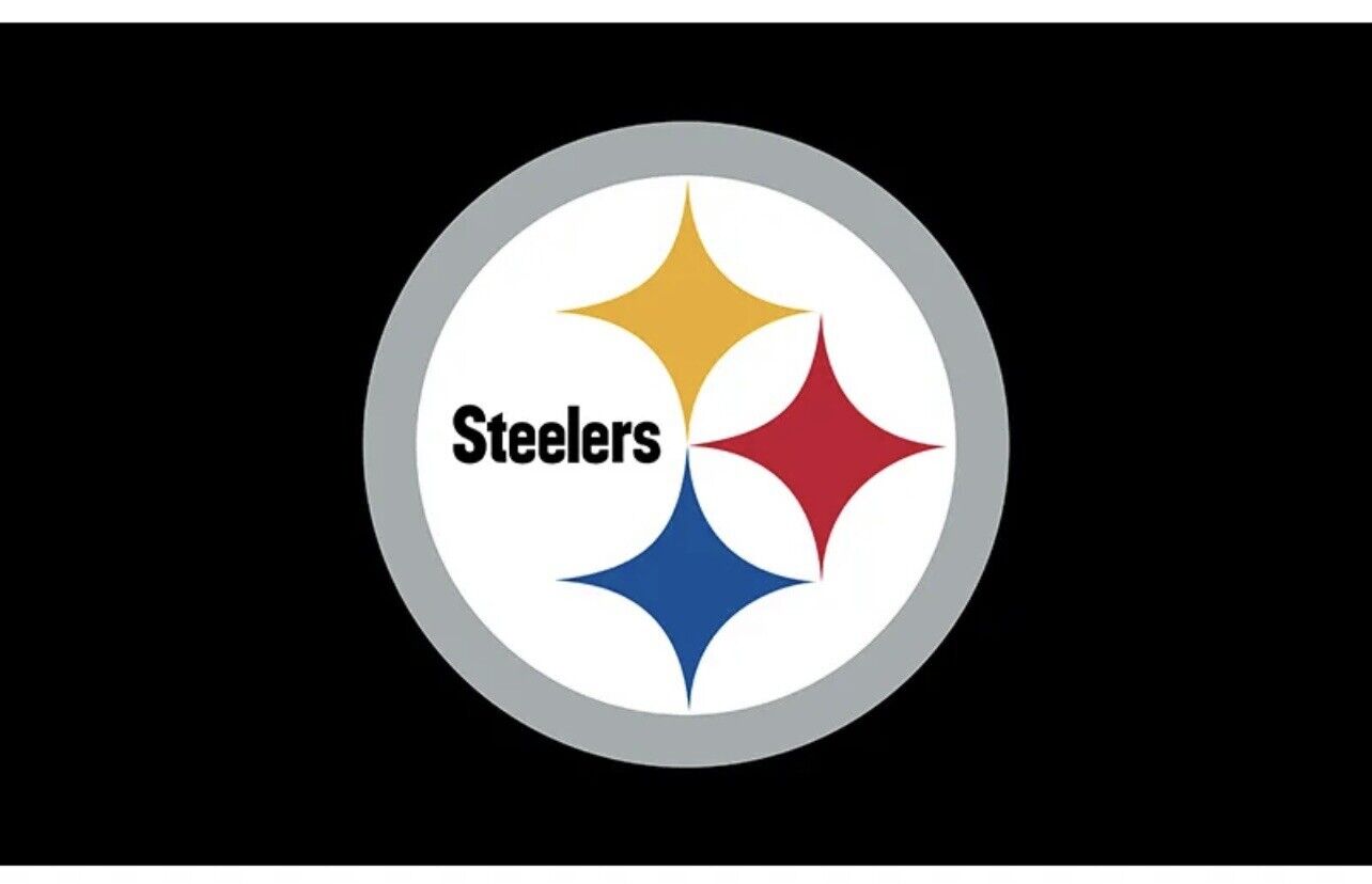 Pittsburgh Steelers Flag 3x5 foot Black Football Wilson Watt Harris Bradshaw NFL