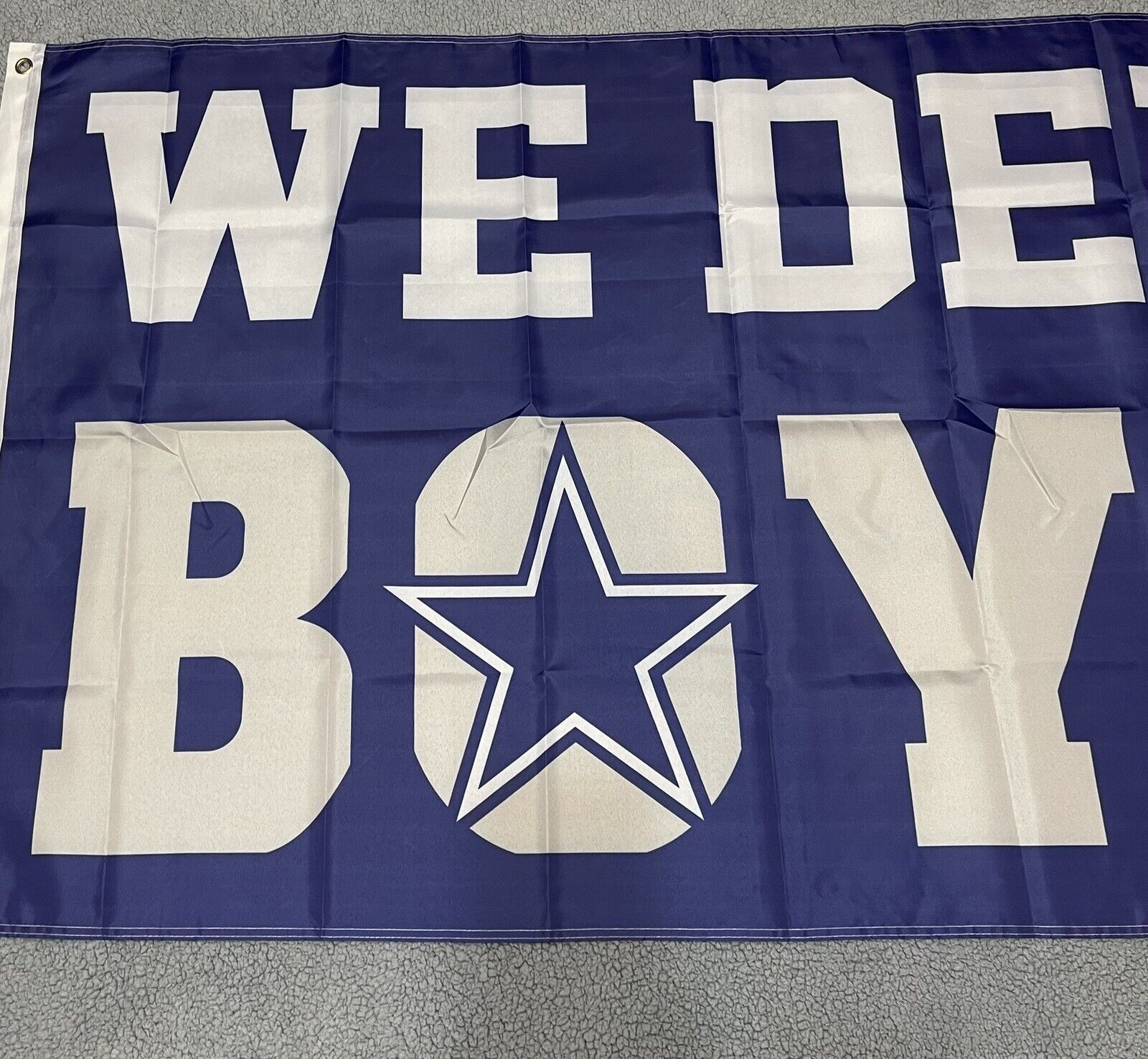 Dallas Cowboys Flag We Dem Boys 3x5Ft Blue Silver Wiz Khalifa Boyz Lamb Parsons