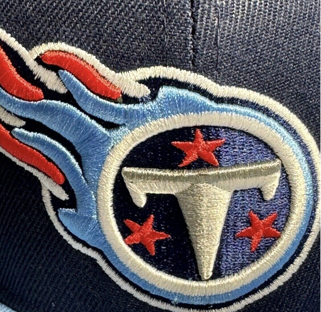 Tennessee Titans Hat Cap Snapback Blue New Era AFC South Patch NFL Football Logo