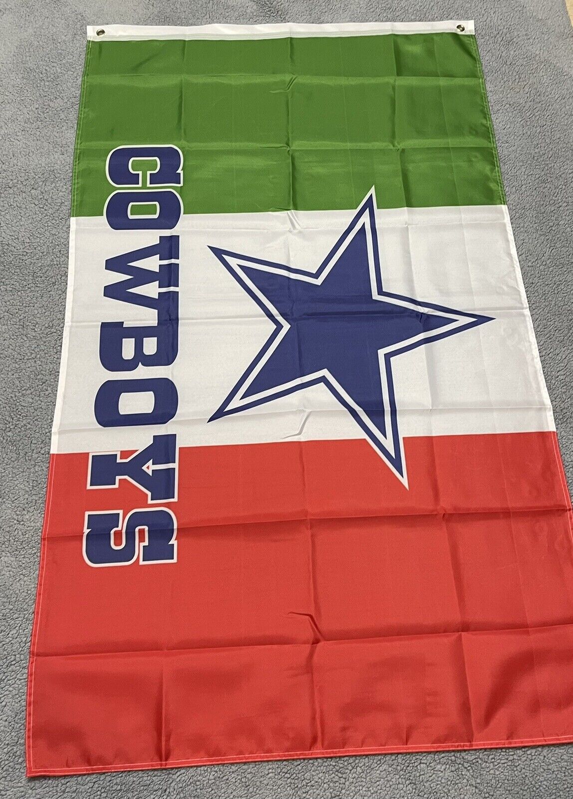 Dallas Cowboys Mexico Flag 3x5 foot Red White Green Parsons Lamb Diggs Alarcon