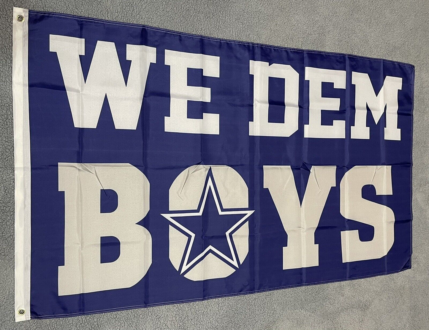 Dallas Cowboys Flag We Dem Boys 3x5Ft Blue Silver Wiz Khalifa Boyz Lamb Parsons