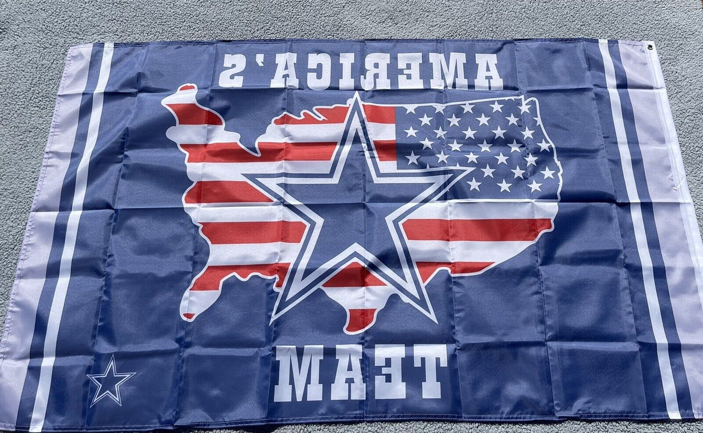 Dallas Cowboys Flag 3x5 ft America’s Team Banner Blue USA Red White Star NFL NEW