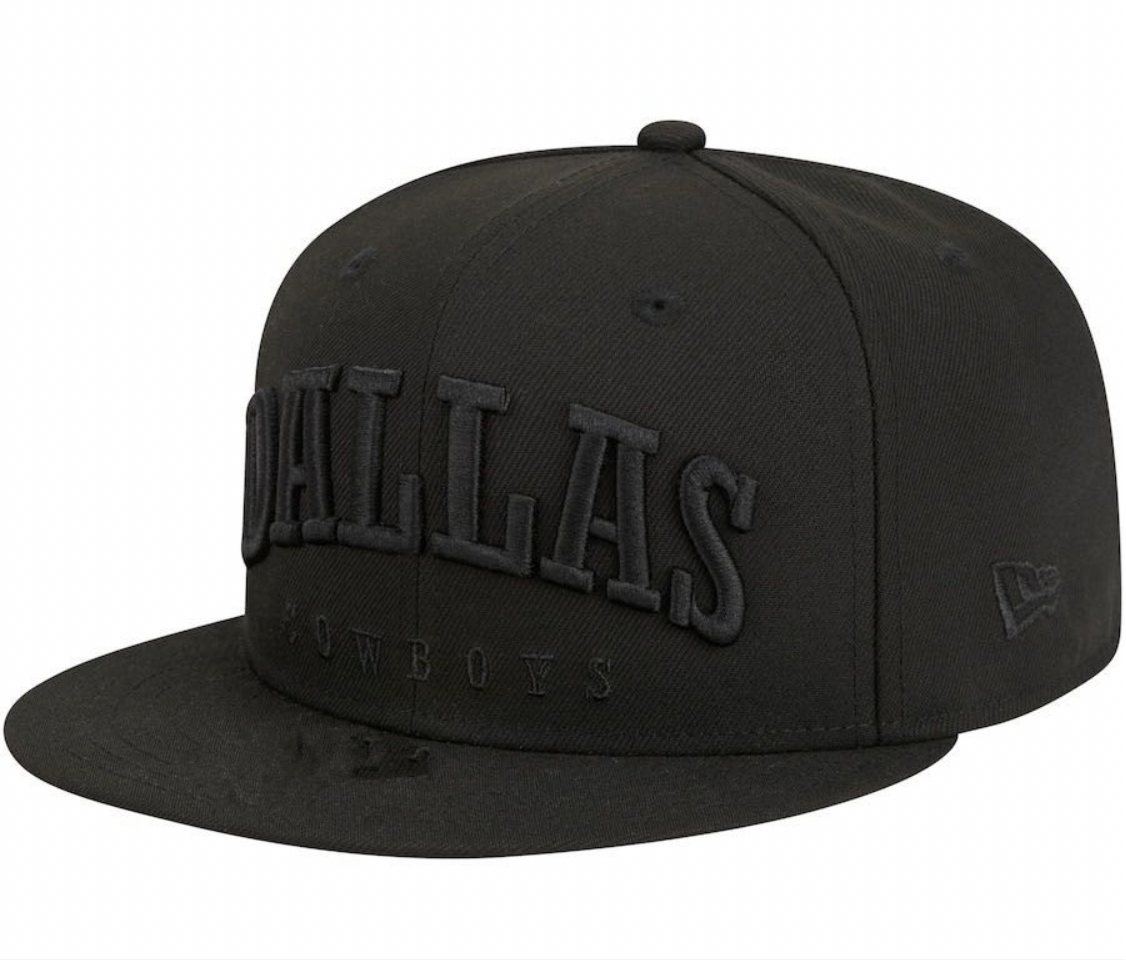 Dallas Cowboys “Black Out” SnapBack Cap - New Era