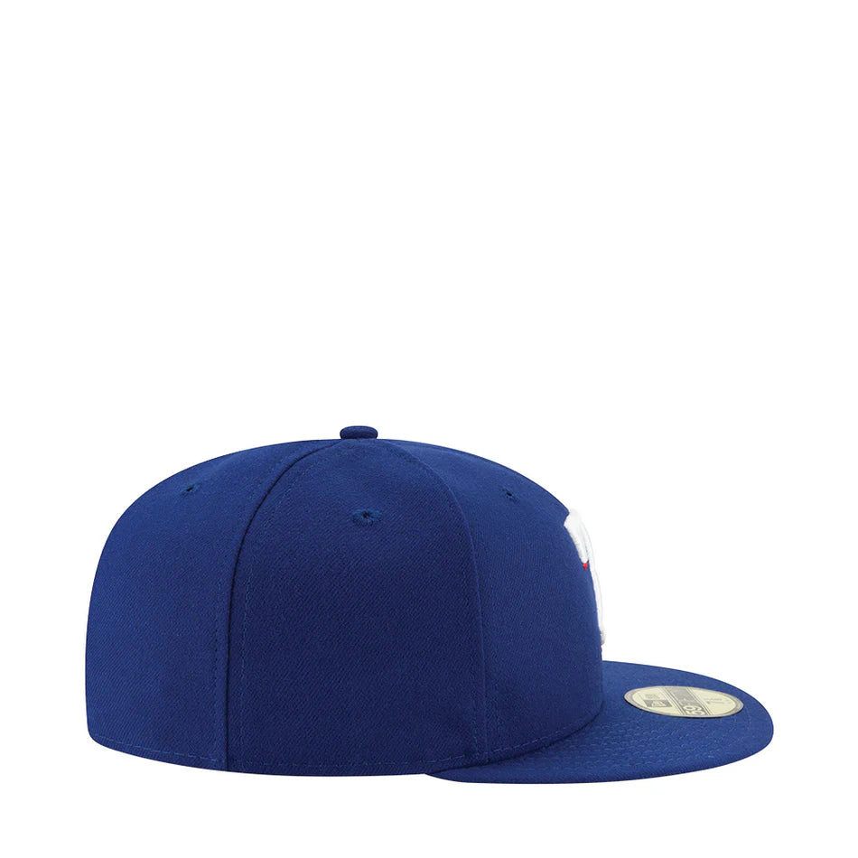 Texas Rangers Blue Fitted Cap - New Era