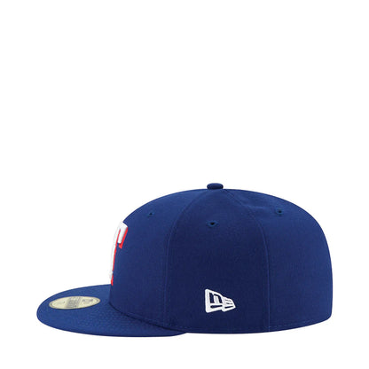 Texas Rangers Blue Fitted Cap - New Era