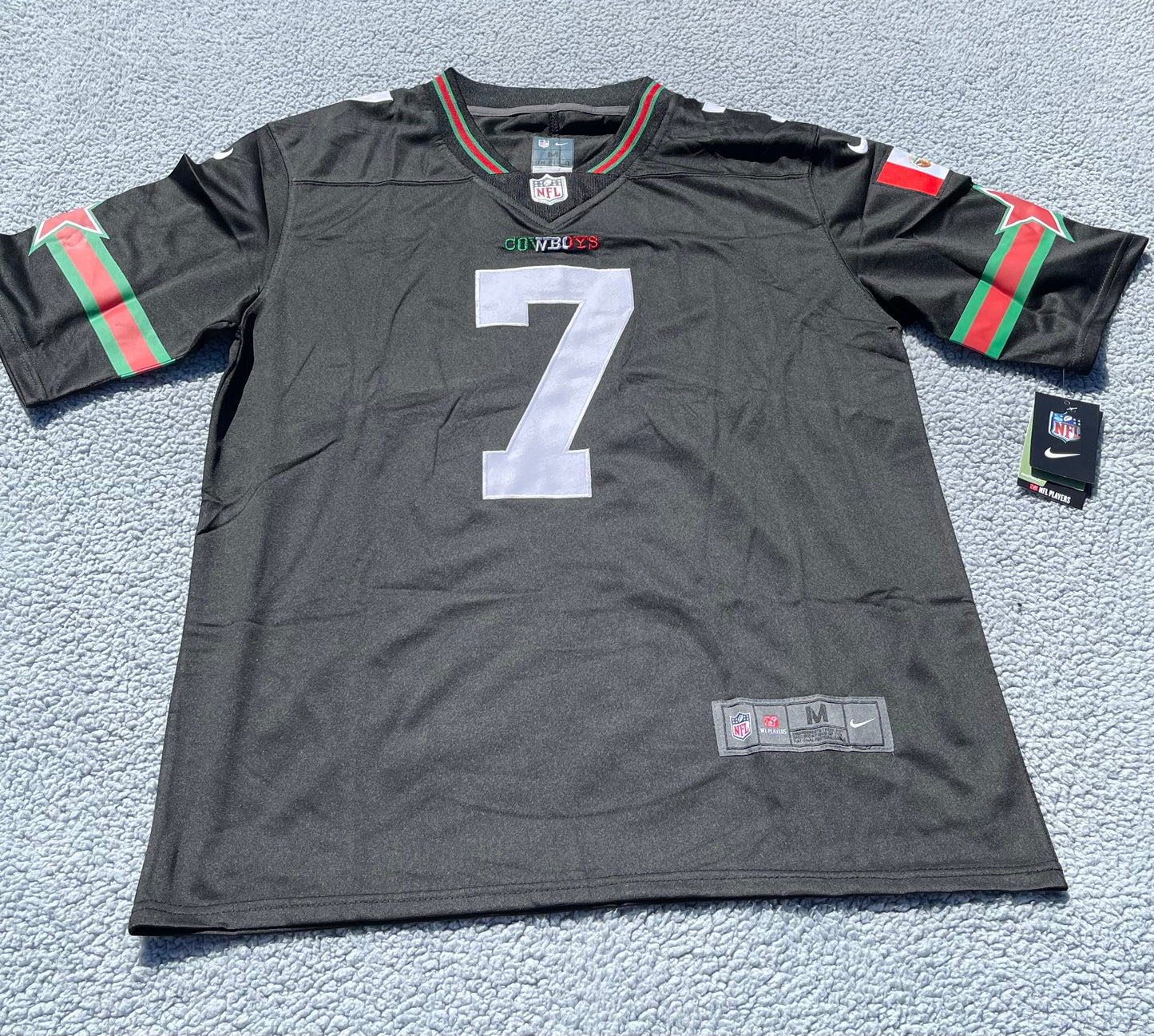 Dallas Cowboys Trevon Diggs Mexico Jersey (Black) - M L XL