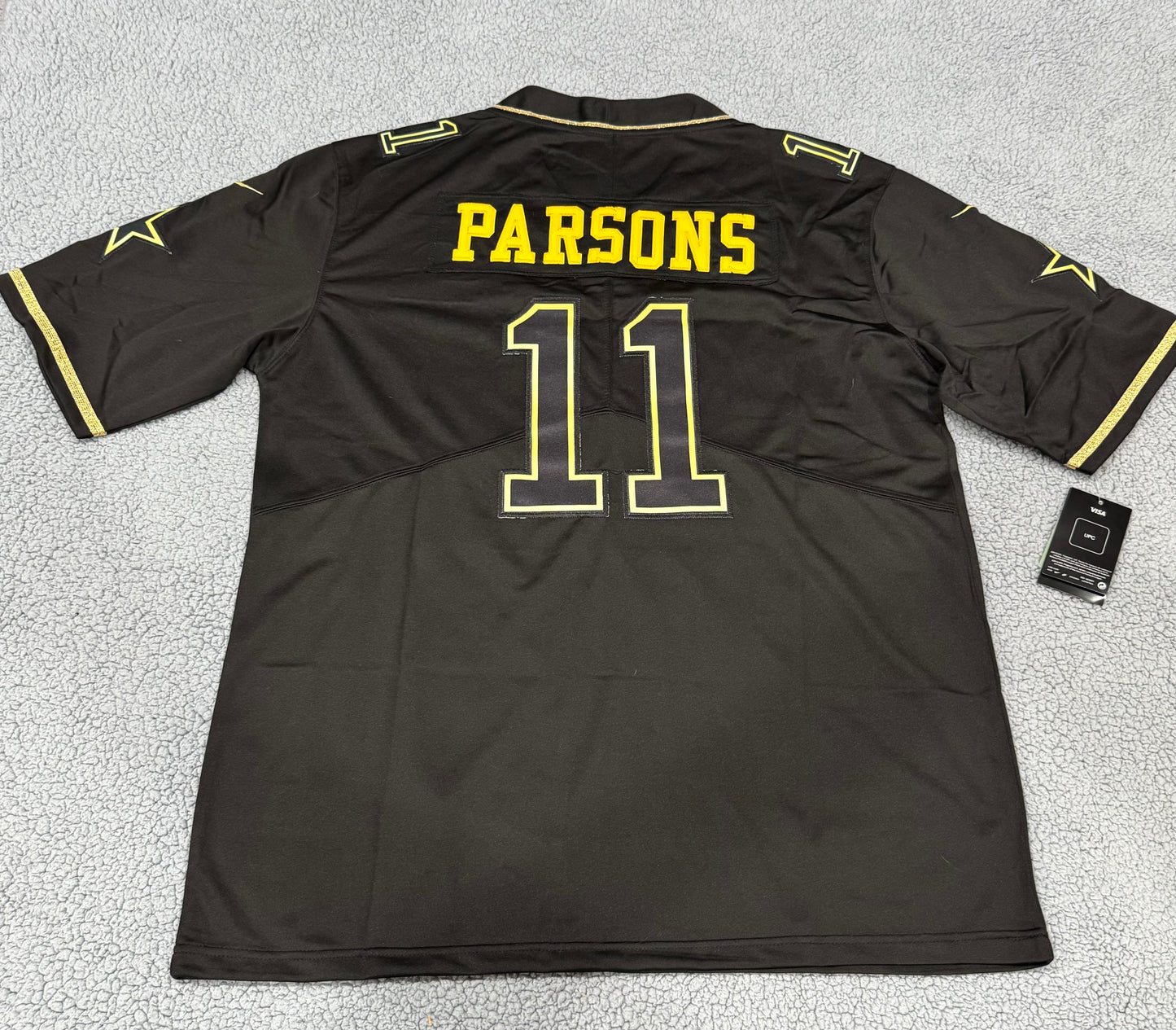 Micah Parsons Black & Gold Jersey (M,L,XL,XXL)