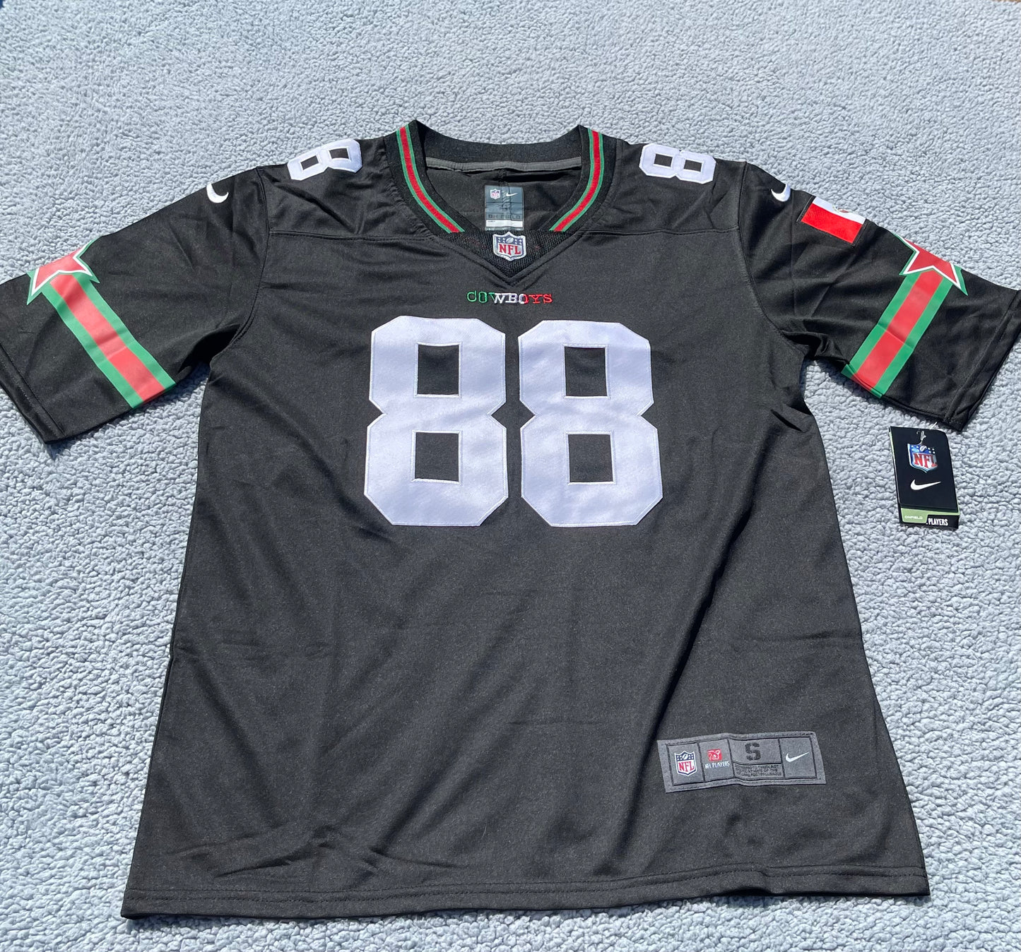 CeeDee Lamb Cowboys "Mexico" Black Jersey - FREE Shipping!