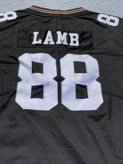 CeeDee Lamb Cowboys "Mexico" Black Jersey - FREE Shipping!