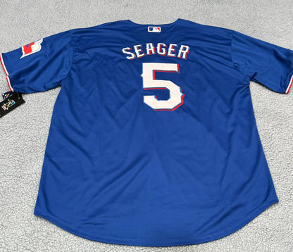 Texas Rangers Corey Seager Jersey (Blue) M L XL 2XL