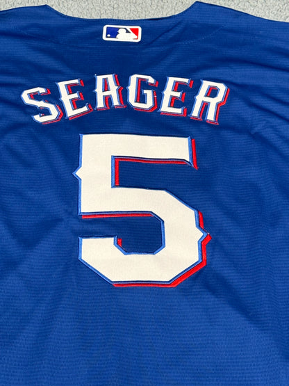 Texas Rangers Corey Seager Jersey (Blue) M L XL 2XL