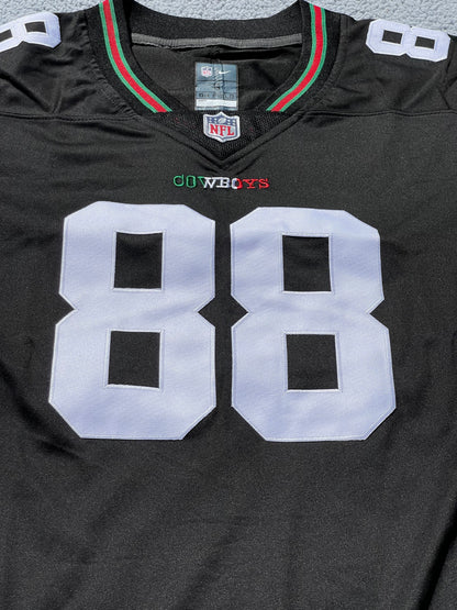 CeeDee Lamb Cowboys "Mexico" Black Jersey - FREE Shipping!