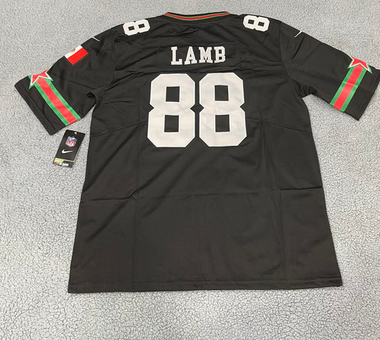 Dallas Cowboys CeeDee Lamb Mexico Jersey (Black) - M L XL