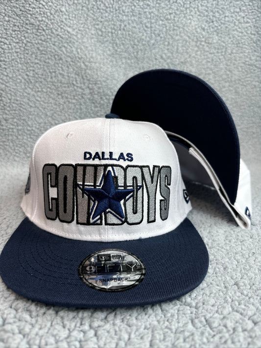 Dallas Cowboys New Era SnapBack - White/Blue