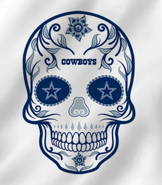 . Dallas Cowboys Flag "Skull Candy" 3X5 Foot