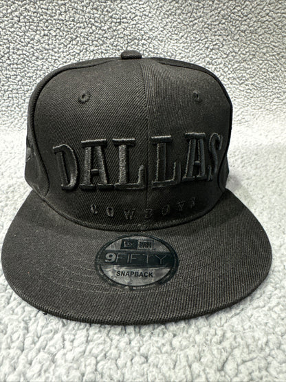 Dallas Cowboys “Black Out” SnapBack Cap - New Era