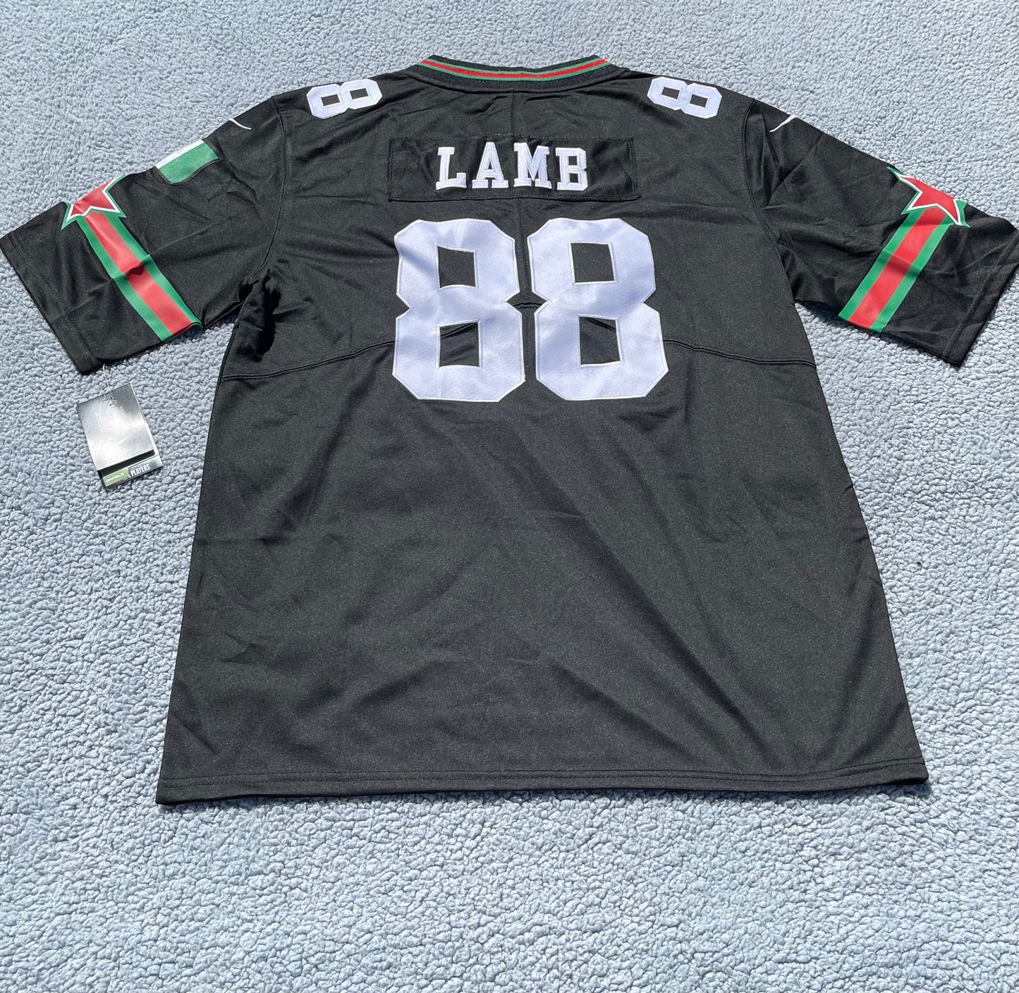 CeeDee Lamb Cowboys "Mexico" Black Jersey - FREE Shipping!