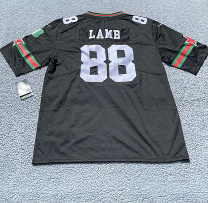 CeeDee Lamb Cowboys "Mexico" Black Jersey - FREE Shipping!