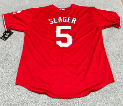 Texas Rangers Corey Seager Jersey (Red) XL & 2XL