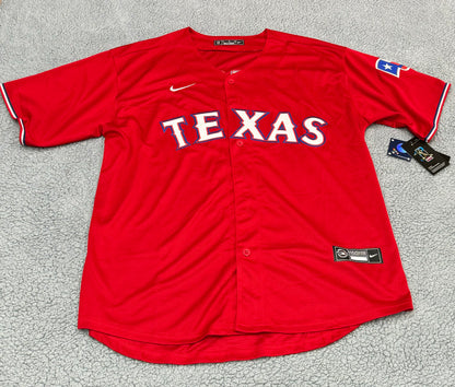 Texas Rangers Corey Seager Jersey (Red) XL & 2XL