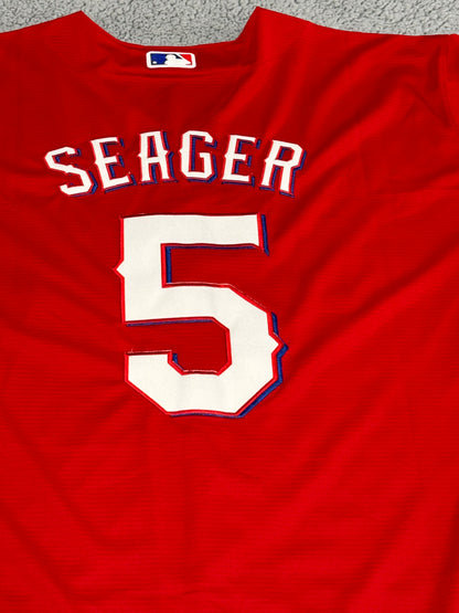 Texas Rangers Corey Seager Jersey (Red) XL & 2XL