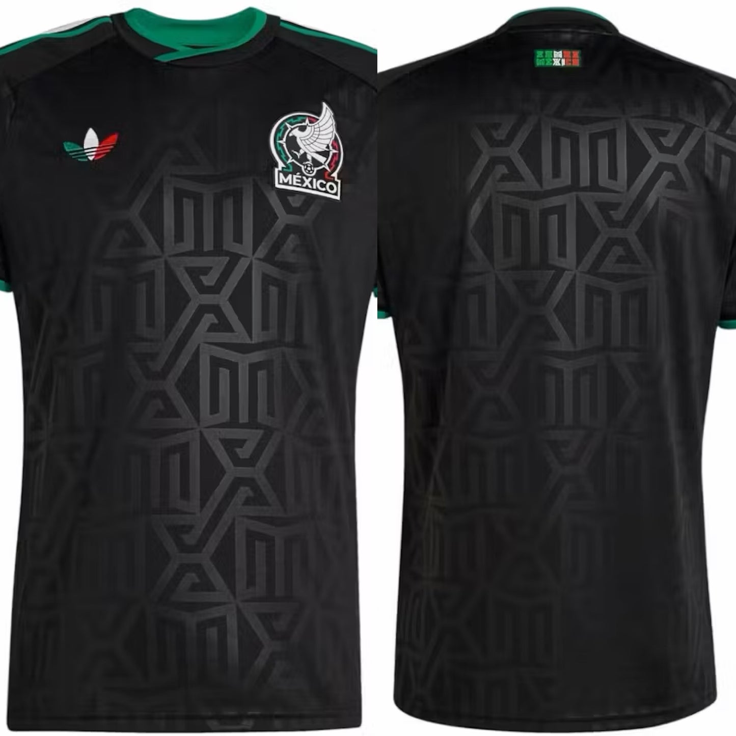 Mexico Soccer Jersey Black Adidas - Free Shipping!