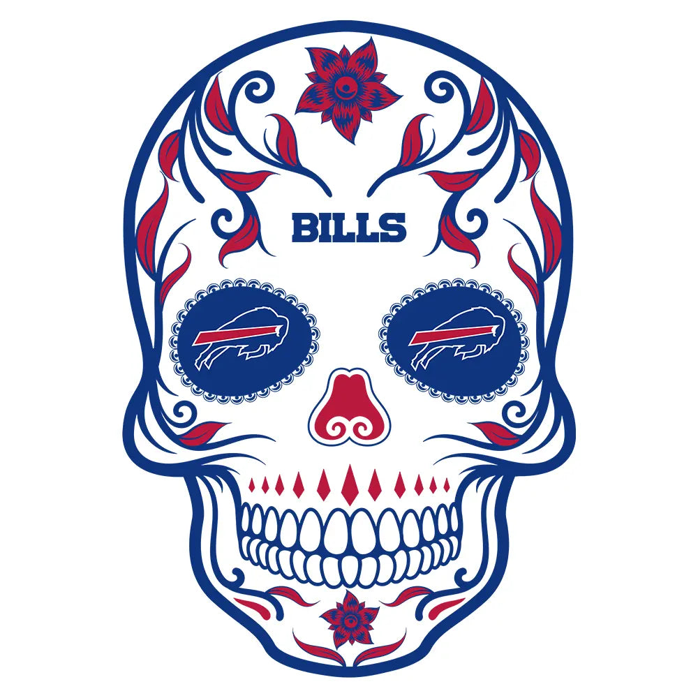 Buffalo Bills Skull Candy 3x5 foot Flag