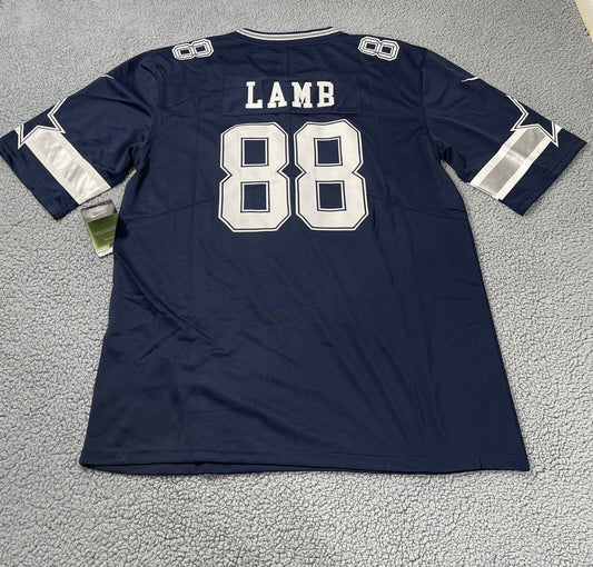 Dallas Cowboys CeeDee Lamb Jersey (Blue) - S M L XL 2X