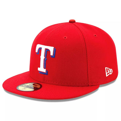 Texas Rangers Red Fitted Cap - New Era