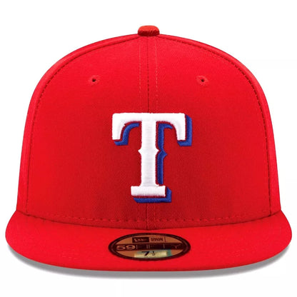 Texas Rangers Red Fitted Cap - New Era